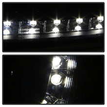 Load image into Gallery viewer, Spyder Audi A6 02-04 Projector Headlights Halogen Model Only - DRL Black PRO-YD-ADA601-DRL-BK
