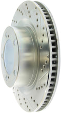 Load image into Gallery viewer, StopTech Select Sport 07-17 Toyota Tundra Sport Slotted &amp; Drilled Front Left Rotor
