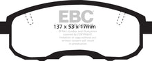 Load image into Gallery viewer, EBC 95-99 Infiniti I30 3.0 Ultimax2 Front Brake Pads
