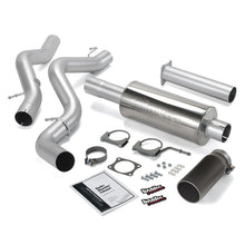 Load image into Gallery viewer, Banks Power 02-05 Chevy 6.6L EC/CCLB Monster Exhaust System - SS Single Exhaust w/ Black Tip
