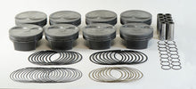 Load image into Gallery viewer, Mahle MS Piston Set LS7 440ci 4.185in Bore 4.000in Stroke 6.125in Rod .927in Pin -6cc 11.8 CR
