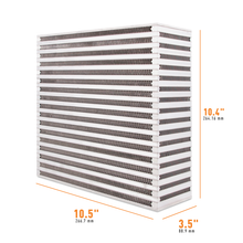 Load image into Gallery viewer, Mishimoto Universal Air-to-Air Intercooler Core - 10.5in / 10.4in / 3.5in

