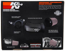 Load image into Gallery viewer, K&amp;N 17-18 Harley Davidson Touring Models Performance Air Intake System Silver
