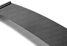 Load image into Gallery viewer, Seibon 08-10 Subaru WRX/STi Hatchback OEM-style Carbon Fiber Rear Spoiler Shaved
