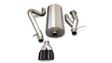 Load image into Gallery viewer, Corsa 03-06 Hummer H2 6.0L V8 Black Sport 3in Single Rear Twin 4in Tips Cat-Back Exhaust
