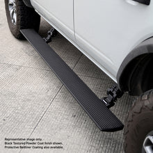 Load image into Gallery viewer, Go Rhino 15-19 Chevrolet Silverado 2500HD DC 4dr E-BOARD E1 Elec. Running Board Kit - Bedliner Coat
