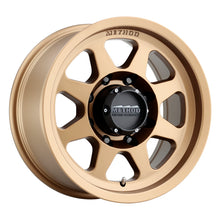 Load image into Gallery viewer, Method MR701 17x8.5 0mm Offset 8x170 130.81mm CB Method Bronze Wheel
