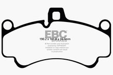 Load image into Gallery viewer, EBC 01-03 Porsche 911 (996) (Cast Iron Rotor only) 3.6 Twin Turbo GT2 Redstuff Front Brake Pads
