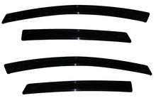 Load image into Gallery viewer, AVS 09-18 Ford Fiesta (Sedan &amp; Hatch) Ventvisor Outside Mount Window Deflectors 4pc - Smoke
