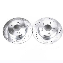Load image into Gallery viewer, Power Stop 04-08 Chrysler Crossfire Rear Evolution Drilled &amp; Slotted Rotors - Pair
