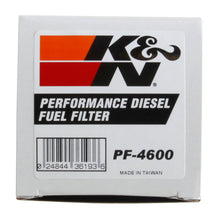 Load image into Gallery viewer, K&amp;N 2014-2015 Jeep Grand Cherokee 3.0L V6 Diesel In-Line 4500 Fuel Filter
