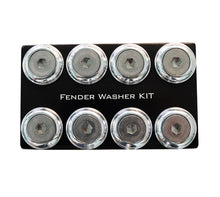Load image into Gallery viewer, NRG Fender Washer Kit w/Color Matched M8 Bolt Rivets For Plastic (Silver) - Set of 8
