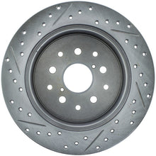 Load image into Gallery viewer, StopTech 01-05 Lexus IS300 / 02-10 Lexus SC430 Sport Slotted &amp; Drilled Rear Left Brake Rotor
