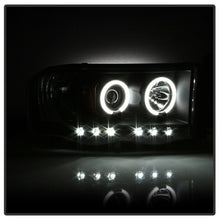Load image into Gallery viewer, Spyder Dodge Ram 1500 02-05 03-05 Projector Headlights CCFL Halo LED Blk PRO-YD-DR02-CCFL-BK
