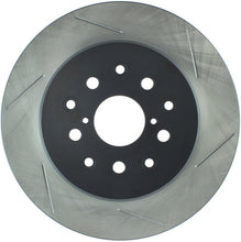 Load image into Gallery viewer, StopTech Power Slot 5/93-98 Supra Turbo Rear Left SportStop Slotted Rotor

