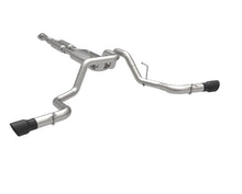 Load image into Gallery viewer, Kooks 2021+ Ford F150 2.7/3.5/5.0L 3in Dual Cat-Back Side Exit Exhaust w/Black Tips
