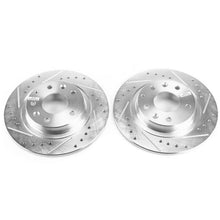 Load image into Gallery viewer, Power Stop 16-18 Mazda CX-3 Rear Evolution Drilled &amp; Slotted Rotors - Pair
