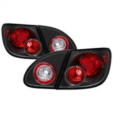 Load image into Gallery viewer, Spyder Toyota Corolla 03-08 Euro Style Tail Lights Black ALT-YD-TC03-BK
