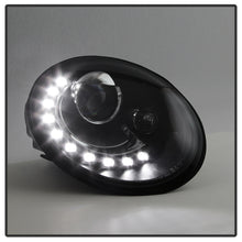 Load image into Gallery viewer, Spyder Volkswagen Beetle 06-10 Projector Headlights DRL LED Black PRO-YD-VB06-DRL-BK
