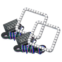 Load image into Gallery viewer, Oracle Ford Superduty 08-10 LED Fog Light Halo Kit - ColorSHIFT w/o Controller
