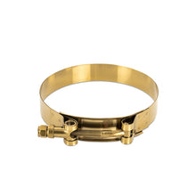 Load image into Gallery viewer, Mishimoto 2.5 Inch Stainless Steel T-Bolt Clamps - Gold
