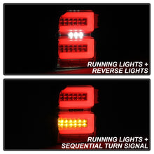 Load image into Gallery viewer, Spyder Toyota 4Runner 10-14 LED Tail Lights - Sequential Turn Signal - Chrome ALT-YD-T4R10-SEQ-C
