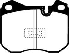 Load image into Gallery viewer, EBC 79-88 Porsche 924 2.0 Turbo Greenstuff Front Brake Pads
