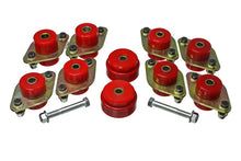 Load image into Gallery viewer, Energy Suspension 18-20 Jeep Wrangler JL Body Mount Set With Hardware - Red
