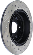 Load image into Gallery viewer, StopTech 04-08 Acura TL / 03-09 honda Element Slotted &amp; Drilled Right Rear Rotor
