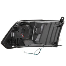 Load image into Gallery viewer, ANZO 09-18 Dodge Ram 1500 Plank Style Projector Headlights Chrome w/ Halo
