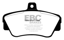 Load image into Gallery viewer, EBC 90-94 Mazda Protege 1.8 (Rear Rotors) Redstuff Rear Brake Pads

