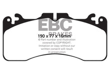 Load image into Gallery viewer, EBC 09+ Lexus LS460 4.6 Sport Greenstuff Front Brake Pads
