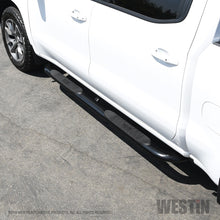Load image into Gallery viewer, Westin 2019 Chevrolet Silverado/Sierra 1500 Crew Cab Platinum 4 Oval Nerf Step Bars - Black
