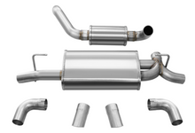 Load image into Gallery viewer, Corsa 18+ Jeep Wrangler JL 2.5in Dual Rear Turn Down Exit Touring Axle-Back Exhaust
