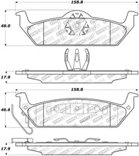 Load image into Gallery viewer, StopTech Street Touring 10-11 Ford F-150 Rear Brake Pads
