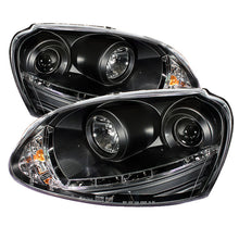 Load image into Gallery viewer, Spyder Volkswagen GTI 06-09/Jetta 06-09 Xenon/HID Model Only - DRL Black PRO-YD-VG06-HID-DRL-BK
