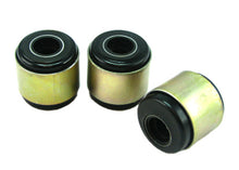 Load image into Gallery viewer, Whiteline Plus 01+ Mini R50 Front Lower Inner Rear Control Arm Bushing Kit (Caster Correction)
