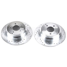 Load image into Gallery viewer, Power Stop 94-97 Volvo 850 Rear Evolution Drilled &amp; Slotted Rotors - Pair
