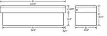 Load image into Gallery viewer, Lund Universal Aluminum Single Lid Cross Bed Box - Brite
