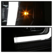 Load image into Gallery viewer, Spyder 08-10 Ford F-250 Projector Headlights V2 - Light Bar DRL LED - Black PRO-YD-FS08V2-LB-BK
