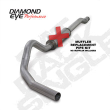 Load image into Gallery viewer, Diamond Eye KIT 4in CB MFLR RPLCMENT PIPE SGL AL: 03-07 FORD 6.0L F250/F350
