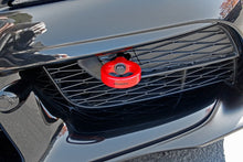 Load image into Gallery viewer, Perrin 2020 Toyota Supra Tow Hook Kit (Front) - Red
