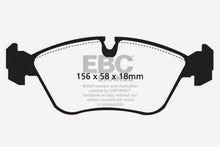 Load image into Gallery viewer, EBC 93-97 Volvo 850 2.3 Turbo Greenstuff Front Brake Pads
