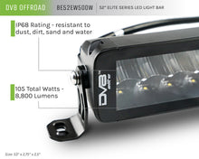 Load image into Gallery viewer, DV8 Offroad 52in Elite Series Light Bar 500W LED - Black
