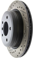 Load image into Gallery viewer, StopTech 9/07-09 BMW 328 / 06 BMW 325 E90 AWD Slotted &amp; Drilled Right Rear Rotor
