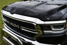 Load image into Gallery viewer, AVS 2019 Dodge RAM 1500 Aeroskin Low Profile Acrylic Hood Shield - Smoke
