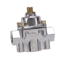 Load image into Gallery viewer, Edelbrock Fuel Pressure Regulator Carbureted 160 GPH 5-10 PSI 3/8In In/Out 3/8In Return Black
