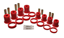 Load image into Gallery viewer, Energy Suspension 84-01 Jeep Cherokee/Wagoneer/Comanche 2WD Red Front Control Arm Bushings
