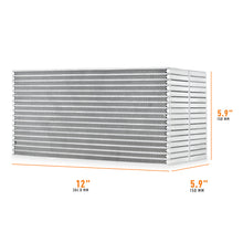 Load image into Gallery viewer, Mishimoto Universal Air-to-Water Intercooler Core - 12in / 6in / 6in
