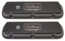 Load image into Gallery viewer, Edelbrock Valve Cover Victor Series Ford 289-302-351W CI V8 Low Black
